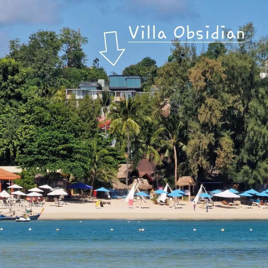Villa Obsidian, With Staff, Sea View And Walk To Choeng Mon Beach Екстер'єр фото