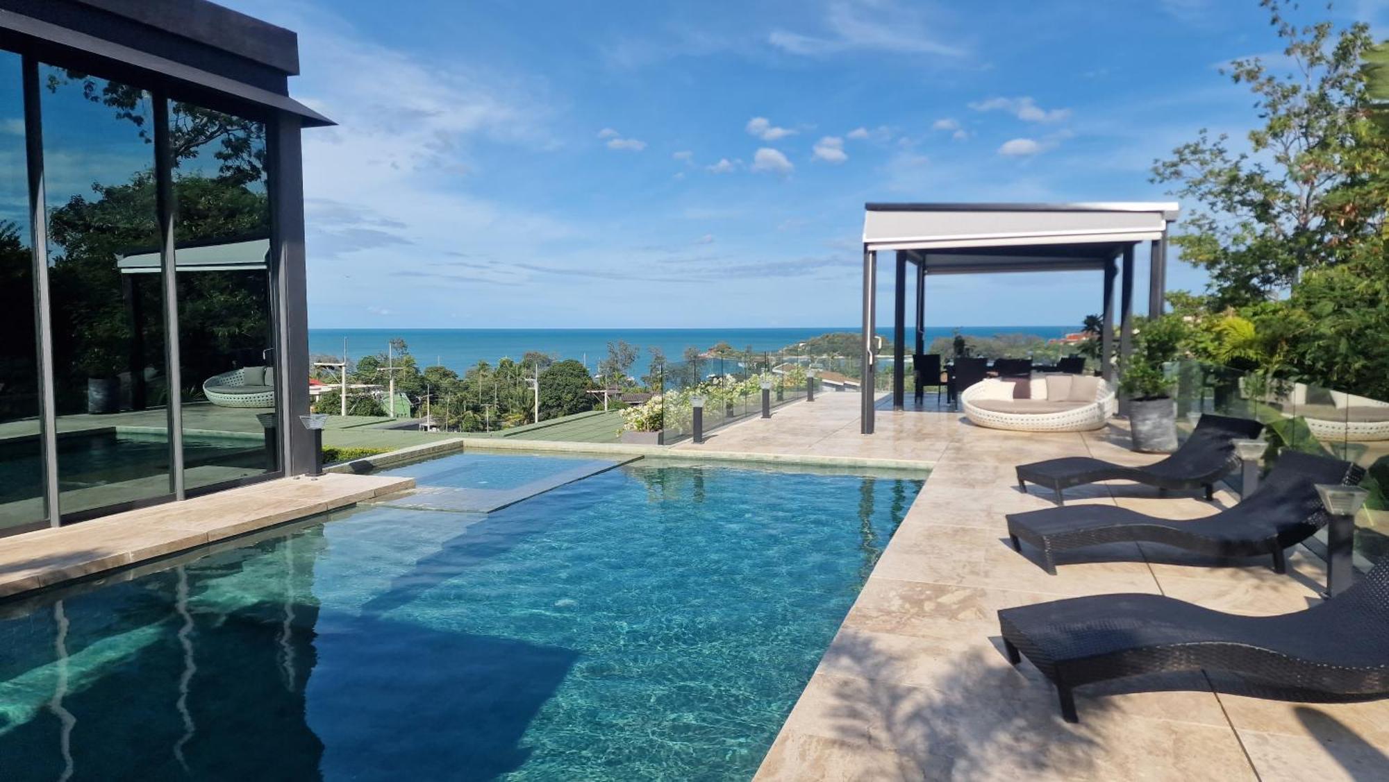 Villa Obsidian, With Staff, Sea View And Walk To Choeng Mon Beach Екстер'єр фото